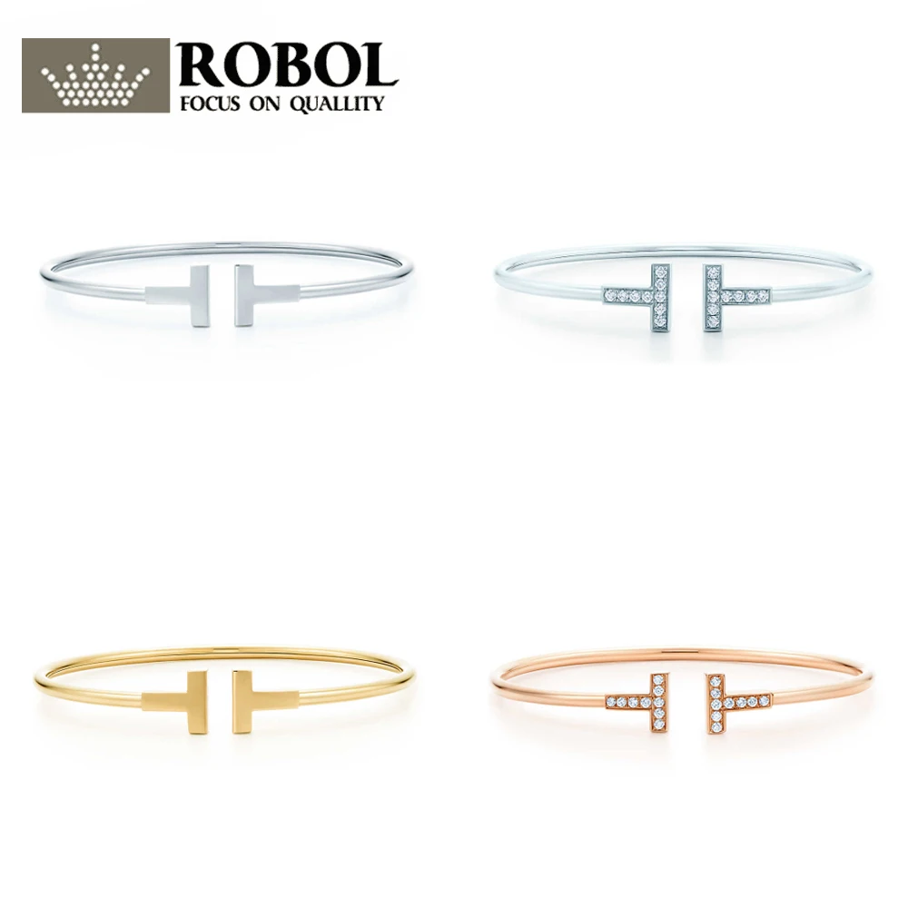 2018 NEW Fashion Design Tiff Zircon 925 Streling Silver Bracelets Women Brand Charm Bangles Cuff Female Fine Jewelry Gift
2018 NEW Fashion Design Tiff Zircon 925 Streling Silver Bracelets Women Brand Charm Bangles Cuff Female Fine Jewelry Gift