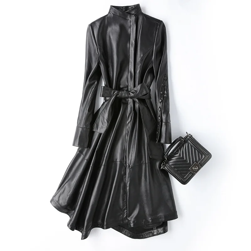 Women's Fur Coat Real Genuine Leather Jacket Women Clothes 2019 Korean Vintage Sheepskin Coat Black Long Female Jacket ZT2175
Women's Fur Coat Real Genuine Leather Jacket Women Clothes 2019 Korean Vintage Sheepskin Coat Black Long Female Jacket ZT2175