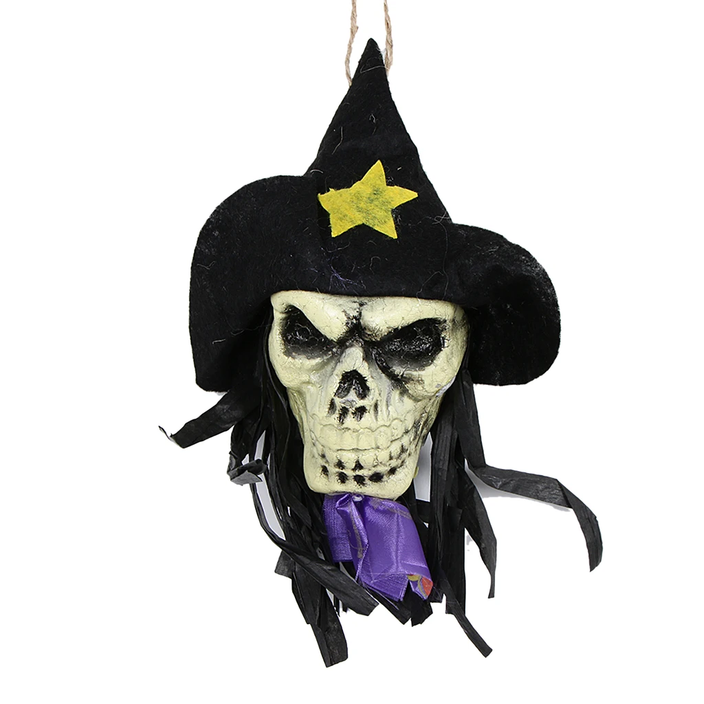 Halloween Skull Skeleton Banner Hanging Garland Party Decoration