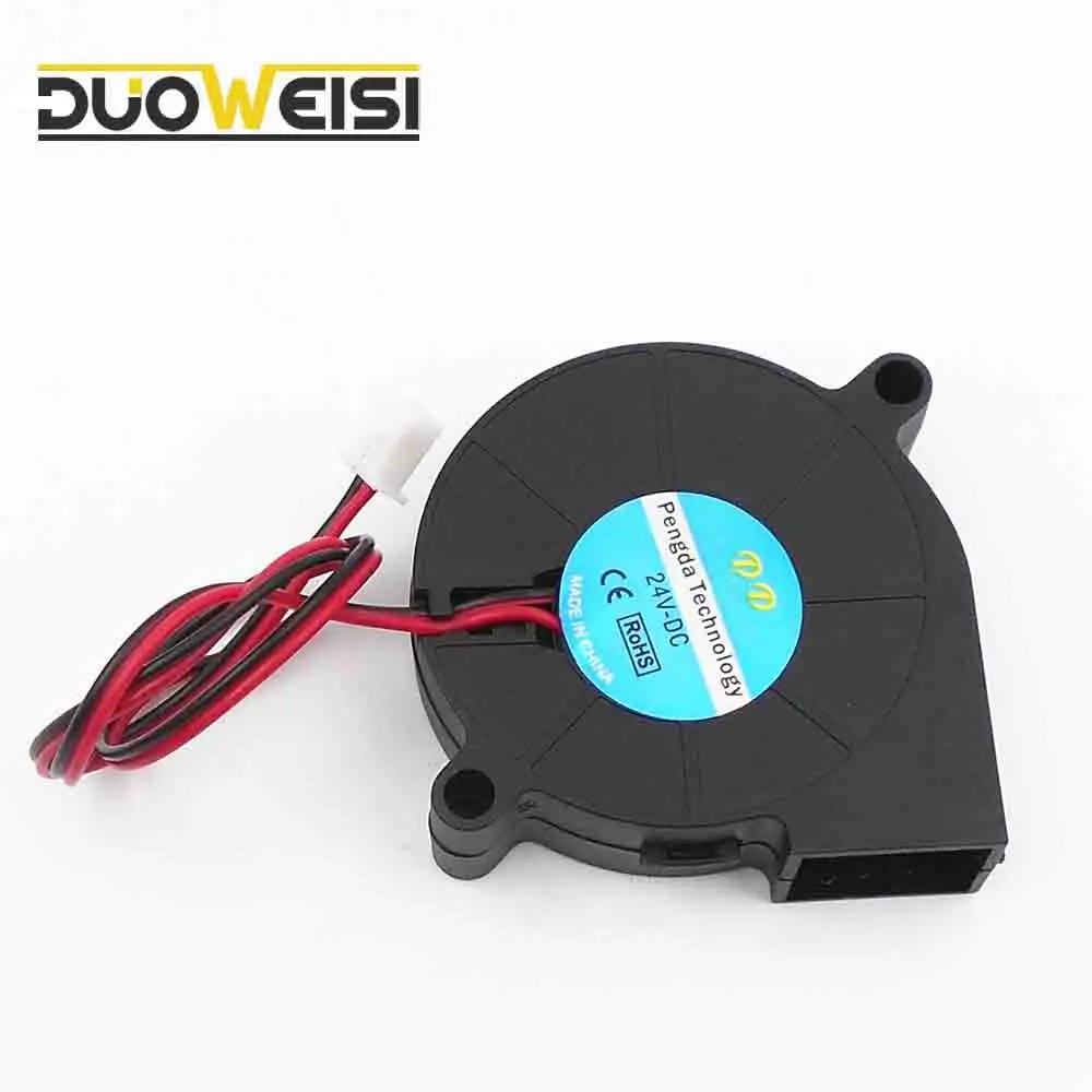 DuoWeiSi 3D Printer Parts 3Pcs 3D Printer 12V DC 50mm*50mm Blow Radial Cooling Fan 5015 FAN
DuoWeiSi 3D Printer Parts 3Pcs 3D Printer 12V DC 50mm*50mm Blow Radial Cooling Fan 5015 FAN