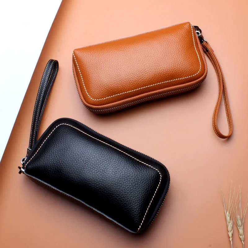 High Quality Long Wallet Genuine Leather Wallet Fashion Coin Purse Card Holder Wallets Female Clutch Money Bag Women Purses
High Quality Long Wallet Genuine Leather Wallet Fashion Coin Purse Card Holder Wallets Female Clutch Money Bag Women Purses