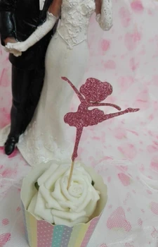 pink ballerina girl Glitter Cupcake Toppers baby shower birthday cake toothpicks wedding hem night party decorations
pink ballerina girl Glitter Cupcake Toppers baby shower birthday cake toothpicks wedding hem night party decorations