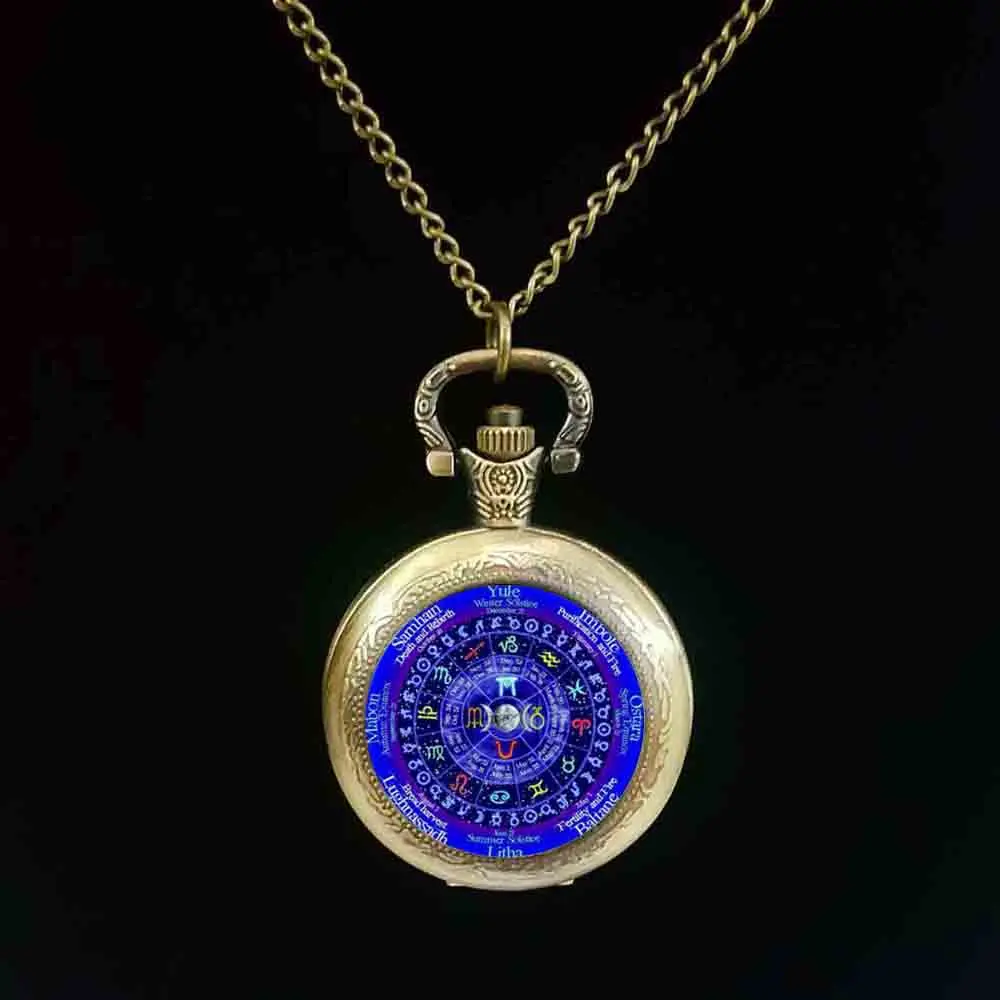1pcs/lot Zodiac Wicca Logo pocket watch Pentagram Wiccan Vintage Chain Choker Statement pocket watch Men Jewelry Women Gift
1pcs/lot Zodiac Wicca Logo pocket watch Pentagram Wiccan Vintage Chain Choker Statement pocket watch Men Jewelry Women Gift