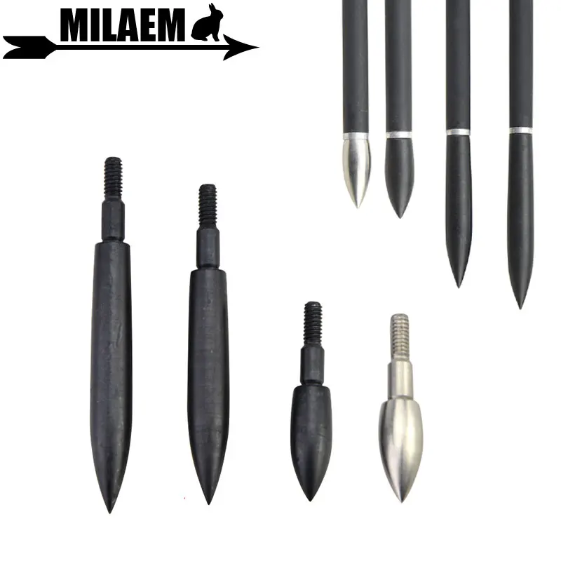 6pcs 100-350Gr Archery Arrowhead Stainless Steel Target Point Tips Broadhead Hunting Arrow Accessory
6pcs 100-350Gr Archery Arrowhead Stainless Steel Target Point Tips Broadhead Hunting Arrow Accessory