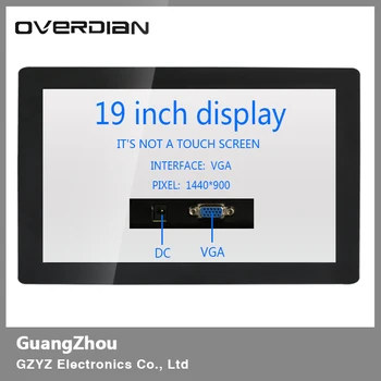 19inch/19" Industrial Control Lcd Non-Touch Screen Monitor VGA Interface Metal Shell Buckle Fixed 1440*900
19inch/19" Industrial Control Lcd Non-Touch Screen Monitor VGA Interface Metal Shell Buckle Fixed 1440*900
