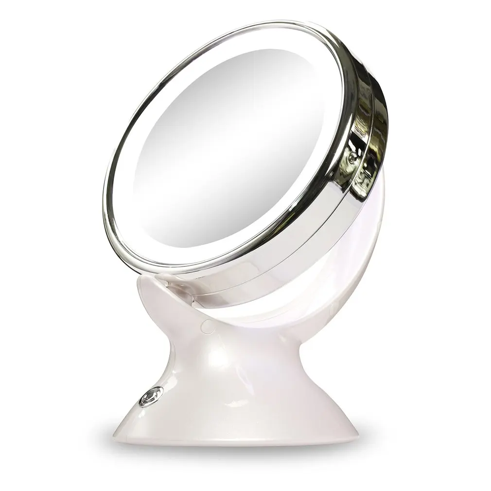 LED Cosmetic Mirror LED Lights Makeup Mirror 5X Magnifying Makeup Mirror 360-degree Rotating Mirror For Bathroom Bedroom
LED Cosmetic Mirror LED Lights Makeup Mirror 5X Magnifying Makeup Mirror 360-degree Rotating Mirror For Bathroom Bedroom