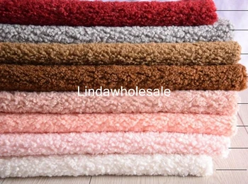 Thick sheep curl plush fabric warm clothing lining cloth,faux fur fabric,160cm*45cm(half yard/pcs
Thick sheep curl plush fabric warm clothing lining cloth,faux fur fabric,160cm*45cm(half yard/pcs
