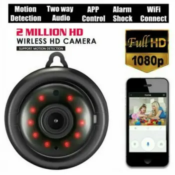 IP WiFi Camera Wireless HD 1080P Mini Camera Infrared Night Vision HD Camera Digital Video Motion Cam Mini Camcorders 3C24
IP WiFi Camera Wireless HD 1080P Mini Camera Infrared Night Vision HD Camera Digital Video Motion Cam Mini Camcorders 3C24