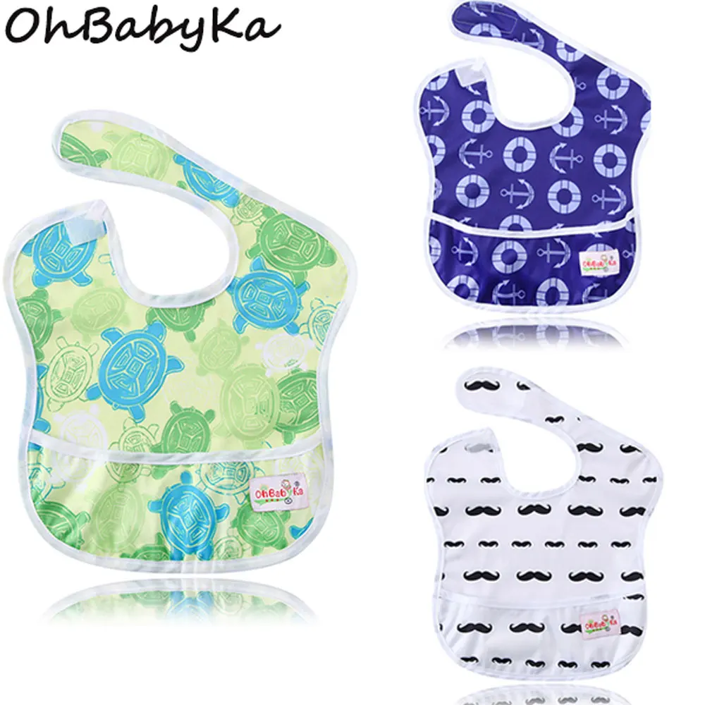 Ohbabyka Boys Feeding Bibs with Pocket Cartoon Multi-function Waterproof Kids Superbib Neck Hook&Loop Feeding Bibs Unisex 3PCS
Ohbabyka Boys Feeding Bibs with Pocket Cartoon Multi-function Waterproof Kids Superbib Neck Hook&Loop Feeding Bibs Unisex 3PCS
