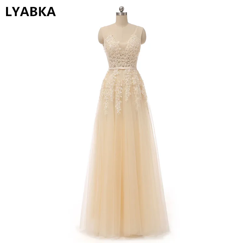 Vestidos De Gala 2020 Style A-line Champagne Prom Dresses Long Vestido De Noite Cheap V-neck V-back Lace Appliques Prom Dress
Vestidos De Gala 2020 Style A-line Champagne Prom Dresses Long Vestido De Noite Cheap V-neck V-back Lace Appliques Prom Dress