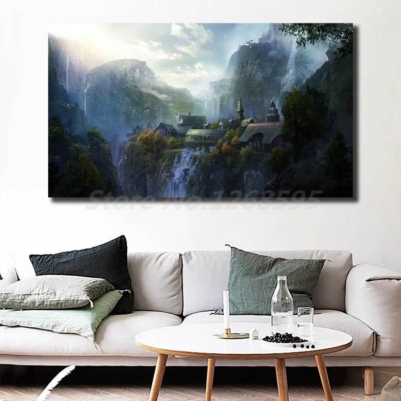 Lord Of The Rings LOTR Wallpaper Wall Art Canvas Poster And Print Canvas Painting Decorative Picture For Living Room Decor
Lord Of The Rings LOTR Wallpaper Wall Art Canvas Poster And Print Canvas Painting Decorative Picture For Living Room Decor