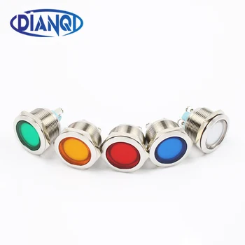 LED Metal Indicator light 22mm flat round Signal lamp 3V 6V 12V 24V 220v screw illumination red big lens 22ZSD.PY.DM.L
LED Metal Indicator light 22mm flat round Signal lamp 3V 6V 12V 24V 220v screw illumination red big lens 22ZSD.PY.DM.L