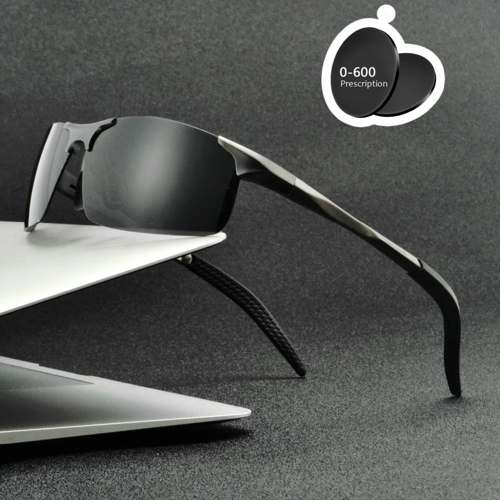 Солнцезащитные очки FML Мужские поляризационные с диоптриями от 0 до-600 градусов |