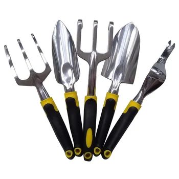 BESTOYARD 5PCS Garden Tool Set Trowel Fork Transplanter Cultivator Weeder (Yellow & Black)
BESTOYARD 5PCS Garden Tool Set Trowel Fork Transplanter Cultivator Weeder (Yellow & Black)