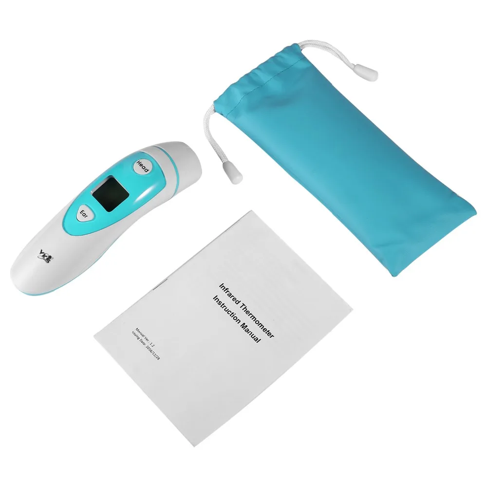 YKS ABS Dual-mode Digtal Infrared Thermometer with LCD Backlight Buzzer Convenient Ergonomic to Facilitate Operation
YKS ABS Dual-mode Digtal Infrared Thermometer with LCD Backlight Buzzer Convenient Ergonomic to Facilitate Operation