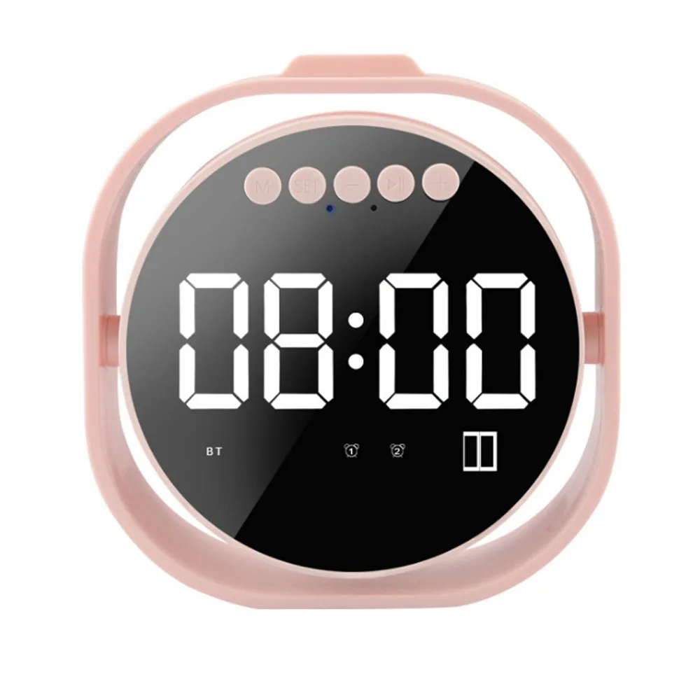 2019 New Wireless Bluetooth Speaker Digital FM Radio Mirror Alarm Clock Phone Bracket TF Card Portable Anker Hands-free Calling
2019 New Wireless Bluetooth Speaker Digital FM Radio Mirror Alarm Clock Phone Bracket TF Card Portable Anker Hands-free Calling