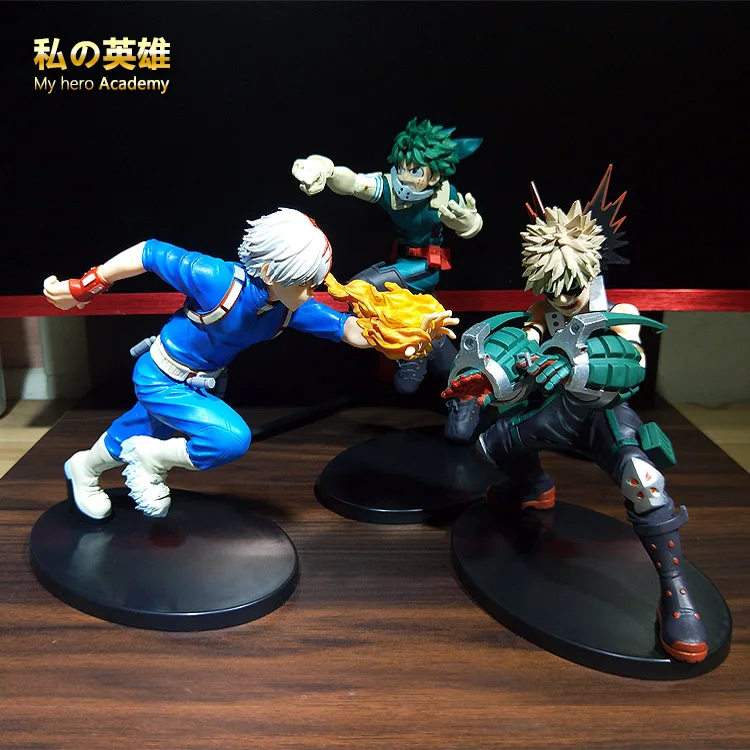 Japanese anime figure My Hero Academia Todoroki Shoto/Midoriya izuku/Bakugou Katsuki action figure collectible model toys
Japanese anime figure My Hero Academia Todoroki Shoto/Midoriya izuku/Bakugou Katsuki action figure collectible model toys