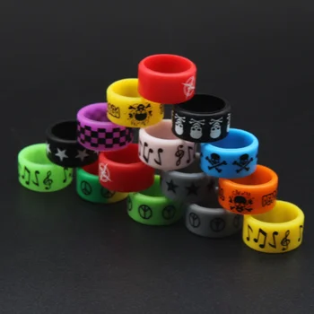 18MM Wide side silicone rubber band vape ring decorative and protection vape vapor mod Non Slip rubber E cigarette accessories 
18MM Wide side silicone rubber band vape ring decorative and protection vape vapor mod Non Slip rubber E cigarette accessories