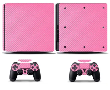 Pink Carbon Fiber PS4 Slim Skin PS4 Slim Sticker Vinly Skin Sticker for Sony PS4 Slim PlayStation 4 Slim and 2 controller skins
Pink Carbon Fiber PS4 Slim Skin PS4 Slim Sticker Vinly Skin Sticker for Sony PS4 Slim PlayStation 4 Slim and 2 controller skins