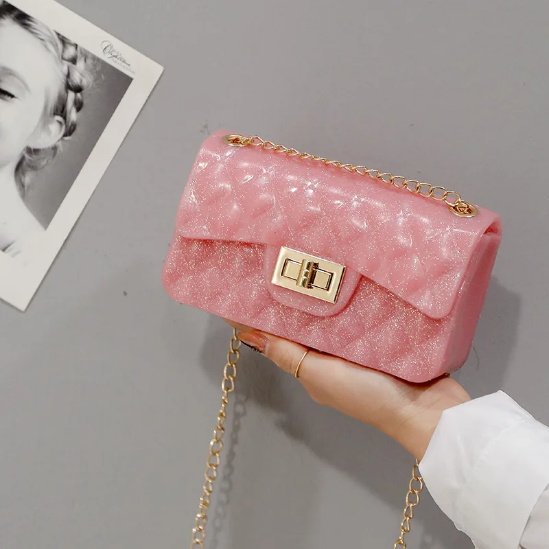 Women's Handbag Shoulder Bags 2019 Summer Jelly Bag Sweet Lady's Bag Leisure Simple Shoulder Straddling Small Chain Square Bag
Women's Handbag Shoulder Bags 2019 Summer Jelly Bag Sweet Lady's Bag Leisure Simple Shoulder Straddling Small Chain Square Bag