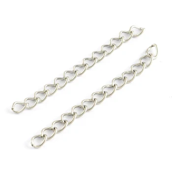 PANDAHALL 200 Strands 40x3mm 316 Stainless Steel Ends Twist Solder Chains Terminators for Jewelry Findings
PANDAHALL 200 Strands 40x3mm 316 Stainless Steel Ends Twist Solder Chains Terminators for Jewelry Findings