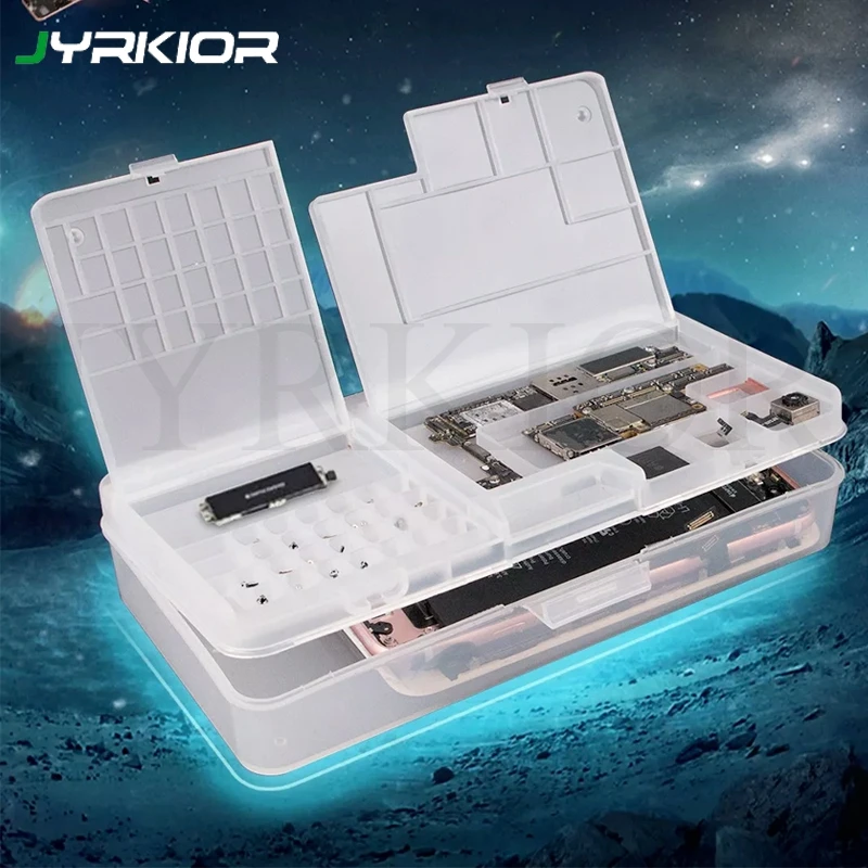 SUNSHINE SS-001A Multi-function Magic Box Mobile Phone LCD Screen Mainboard IC Component Plastic Organization Storage Box
SUNSHINE SS-001A Multi-function Magic Box Mobile Phone LCD Screen Mainboard IC Component Plastic Organization Storage Box