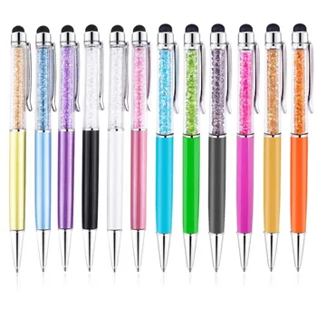 Beautifully Crystal Ballpoint Pen Fashion Creative Stylus Touch Pens for Writing Stationery Office School Customized Logo gift
Beautifully Crystal Ballpoint Pen Fashion Creative Stylus Touch Pens for Writing Stationery Office School Customized Logo gift