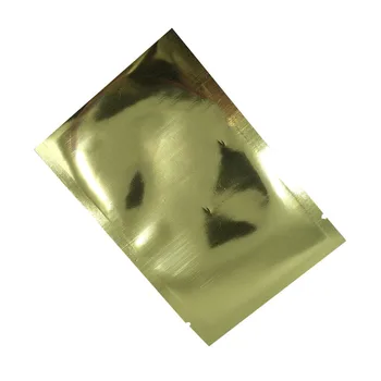 100Pcs/lot Glossy Gold Open Top Aluminum Foil Packaging Bag Vacuum Heat Seal Mylar Foil Tea Nuts Storage Packing Bag Retail Bag
100Pcs/lot Glossy Gold Open Top Aluminum Foil Packaging Bag Vacuum Heat Seal Mylar Foil Tea Nuts Storage Packing Bag Retail Bag