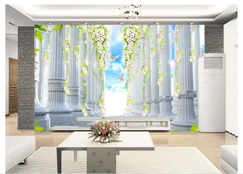 Custom European Style Mural Photo Wallpaper Roman column high-grade floral background wall wallpaper home decoration painting
Custom European Style Mural Photo Wallpaper Roman column high-grade floral background wall wallpaper home decoration painting