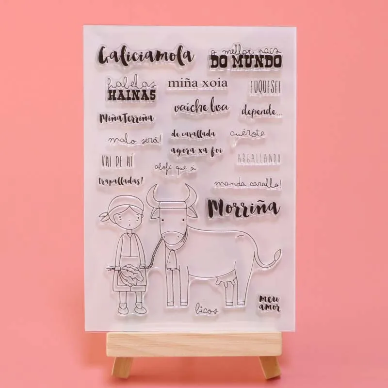 2019 new arrival Spanish girl grazing Transparent Clear Stamps for DIY Scrapbooking/Card Making/Kids Fun Decoration Supplies
2019 new arrival Spanish girl grazing Transparent Clear Stamps for DIY Scrapbooking/Card Making/Kids Fun Decoration Supplies