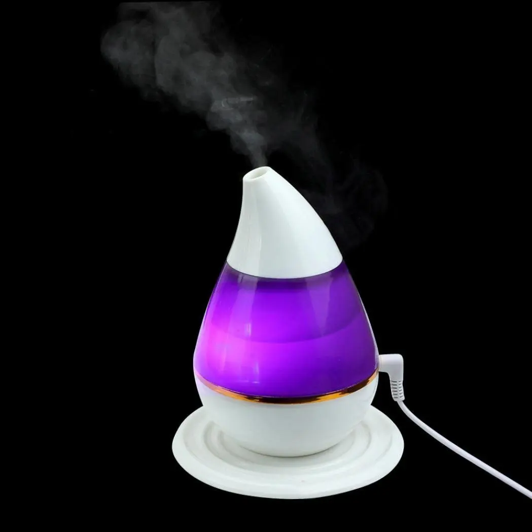 Mini Ultrasonic Home Office Humidifier Waterdrop LED Light Air Diffuser Purifier Atomizer USB Power Aroma Air Moist Moisture
Mini Ultrasonic Home Office Humidifier Waterdrop LED Light Air Diffuser Purifier Atomizer USB Power Aroma Air Moist Moisture