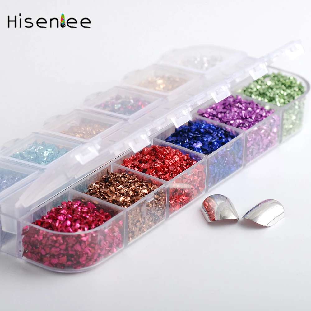 Nail Art Multicolor Irregular Glass Crushed Stones Rhinestone For DIY 3D Nail Art Decoration/Resin Mold Filler 12 Color/Box
Nail Art Multicolor Irregular Glass Crushed Stones Rhinestone For DIY 3D Nail Art Decoration/Resin Mold Filler 12 Color/Box