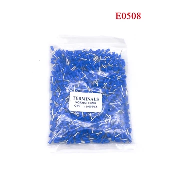 VE0508 1000 piece a lot European Terminal Pin Terminals Tubular Terminals Blocks E1008 Wire terminals connector
VE0508 1000 piece a lot European Terminal Pin Terminals Tubular Terminals Blocks E1008 Wire terminals connector