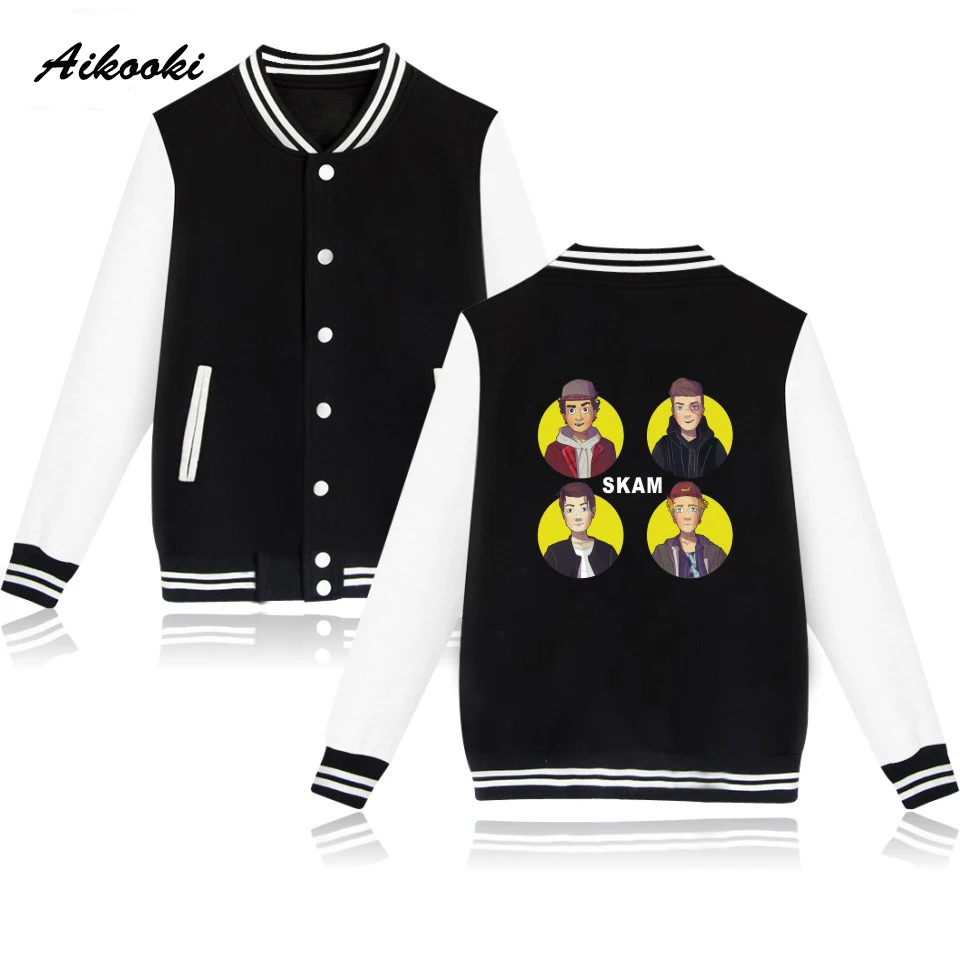 Fashion Skam Baseball Jacket Women Men Norway Style Autumn Baseball Jacket Women Print MACNUSSON 97 FREDAG 21 Popular Clothes
Fashion Skam Baseball Jacket Women Men Norway Style Autumn Baseball Jacket Women Print MACNUSSON 97 FREDAG 21 Popular Clothes