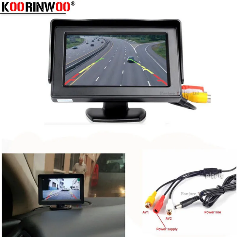 Koorinwoo Parking system Car Monitor 4.3 TFT LCD Digital screen 840*480 support PAL / NTSC screen TV-tuner Audio/ Video Input
Koorinwoo Parking system Car Monitor 4.3 TFT LCD Digital screen 840*480 support PAL / NTSC screen TV-tuner Audio/ Video Input