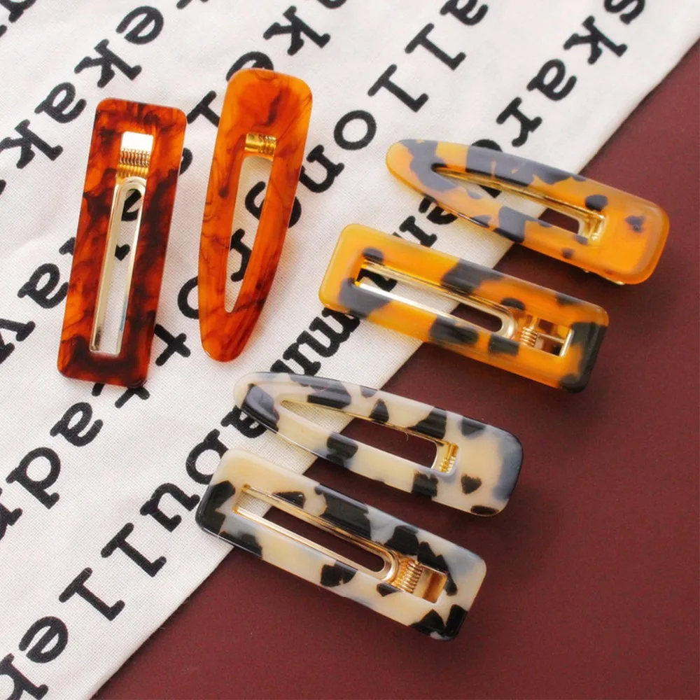 Hair Accessories Leopard Hair Clip For Girls Women Hairpins Geometric Rectangle Shape Vintage Hair Clips
Hair Accessories Leopard Hair Clip For Girls Women Hairpins Geometric Rectangle Shape Vintage Hair Clips