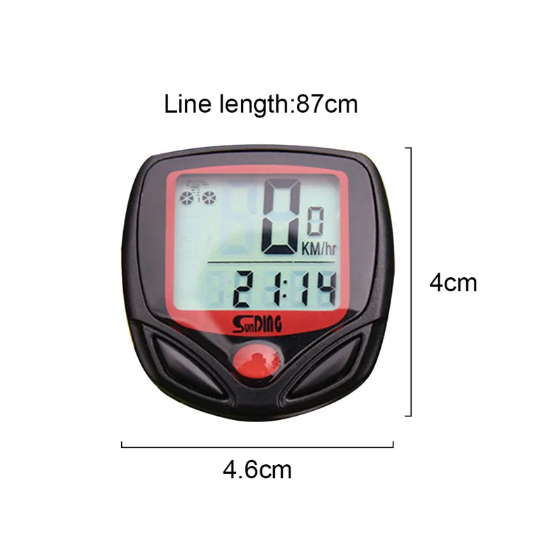 Accessories Tool NEW Bike Computer With LCD Digital Display Waterproof Bicycle Odometer Speedometer Cycling Stopwatch Riding
Accessories Tool NEW Bike Computer With LCD Digital Display Waterproof Bicycle Odometer Speedometer Cycling Stopwatch Riding