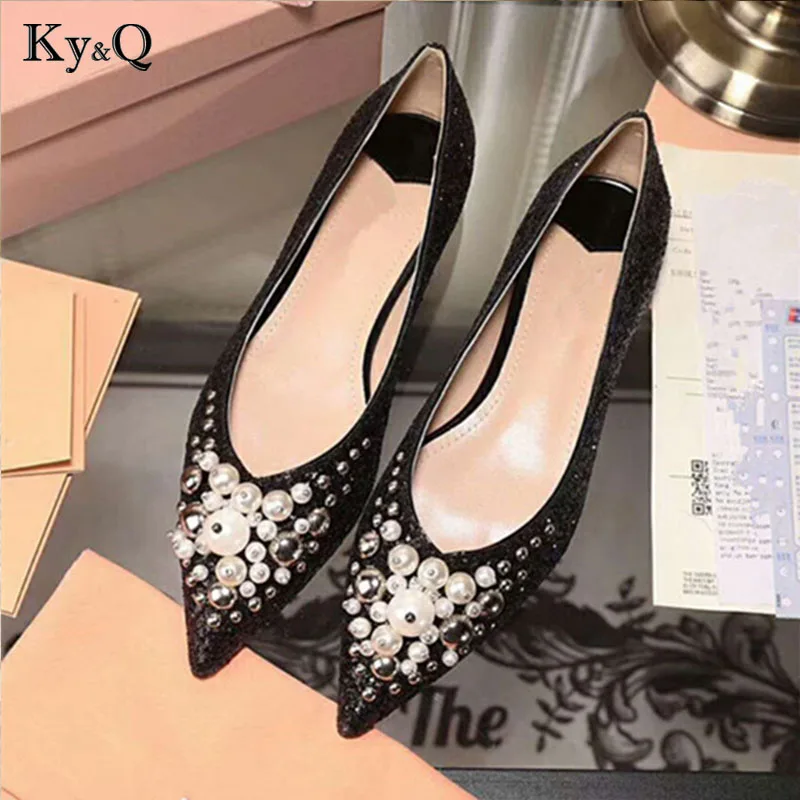 2018 Luxury Designer Sequins Pointed Toe Women's Pump Sandals Summer Runway Pearl High Heel Shoes Ladies Sexy Party Weeding Shoe
2018 Luxury Designer Sequins Pointed Toe Women's Pump Sandals Summer Runway Pearl High Heel Shoes Ladies Sexy Party Weeding Shoe