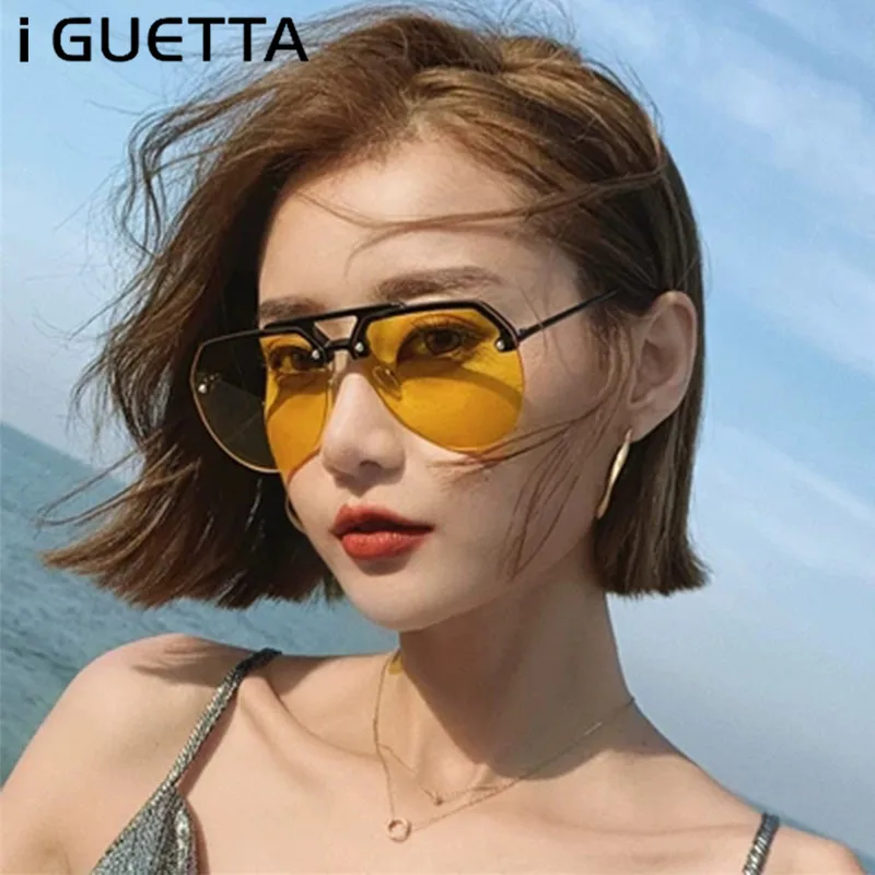 iGUETTA Oval Luxury Sunglasses Women Brand Designer Lady Retro Oval Sunglass Women Brand Design Alloy Luxury Brand UV400 IYJB163
iGUETTA Oval Luxury Sunglasses Women Brand Designer Lady Retro Oval Sunglass Women Brand Design Alloy Luxury Brand UV400 IYJB163