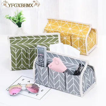 YFGXBHMX Cotton Linen Art Tissue Box Pastoral Style Multi-functional Tissue Paper Towel Cover Desktop Debris Storage Box
YFGXBHMX Cotton Linen Art Tissue Box Pastoral Style Multi-functional Tissue Paper Towel Cover Desktop Debris Storage Box