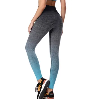 Novelty Woman Gradient Pants For Fitness Ladies Bodybuilding Workout Pant High Waist Compression Capris Jogger Trousers
Novelty Woman Gradient Pants For Fitness Ladies Bodybuilding Workout Pant High Waist Compression Capris Jogger Trousers