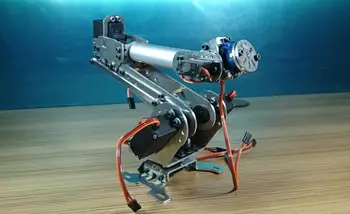 Industrial Robot 698 Mechanical Arm 100% Alloy Manipulator 6-Axis Robot arm Rack with 6 Servos
Industrial Robot 698 Mechanical Arm 100% Alloy Manipulator 6-Axis Robot arm Rack with 6 Servos