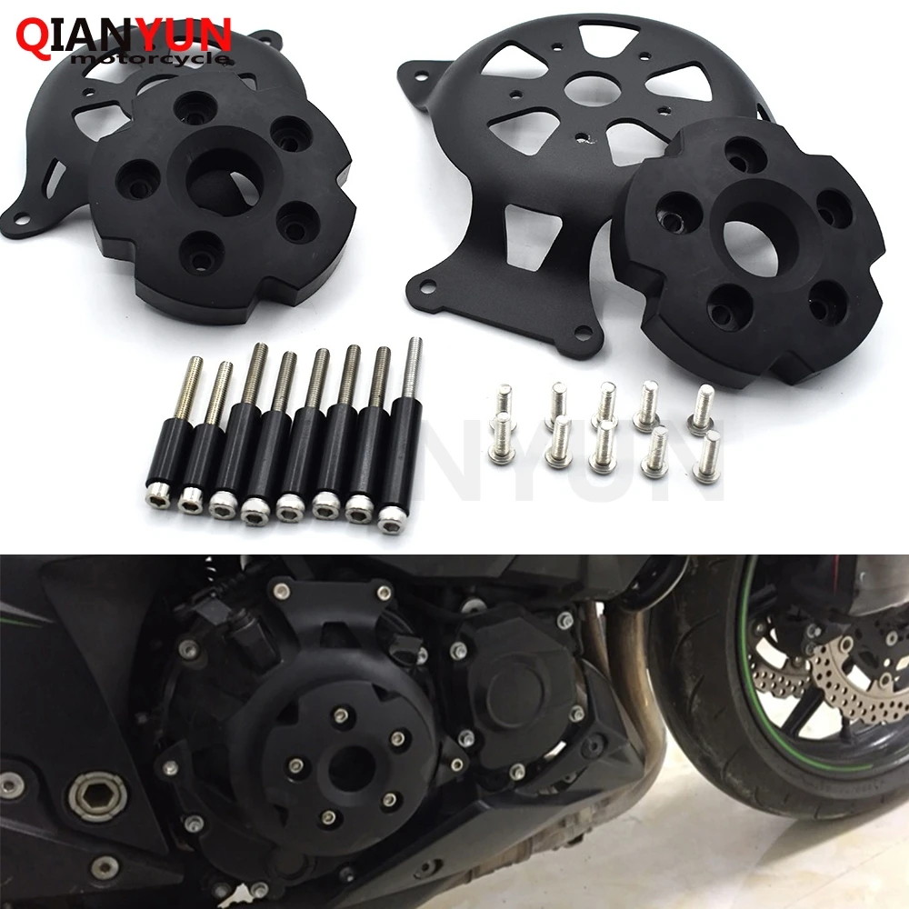 For KAWASAKI Z800 2013-2016 Motorcycle Engine Stator Cover CNC Engine Protective Cover Side Protector Z750 2007-2012
For KAWASAKI Z800 2013-2016 Motorcycle Engine Stator Cover CNC Engine Protective Cover Side Protector Z750 2007-2012