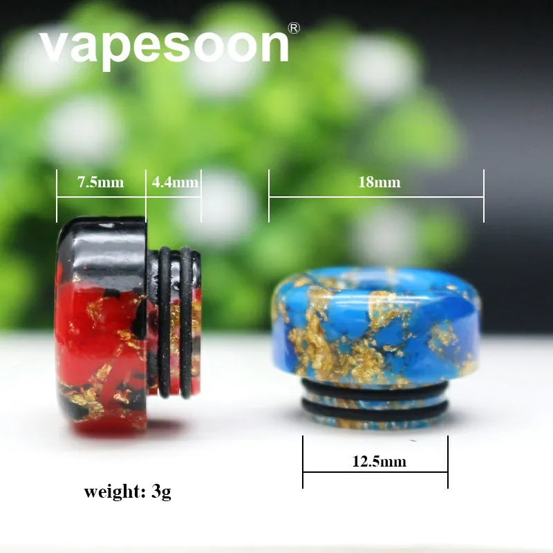 VapeSoon Newest 810 Resin Drip Tip For TFV8 BIG BABY TFV12 Prince Atomizer etc 1PCS
VapeSoon Newest 810 Resin Drip Tip For TFV8 BIG BABY TFV12 Prince Atomizer etc 1PCS