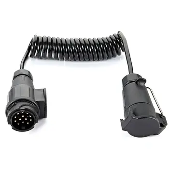 7/13Pin Trailer Extension Cable 13 Core Trailer Plug Base With Trailer Extension Cable Connector 3m Trailerline Truck
7/13Pin Trailer Extension Cable 13 Core Trailer Plug Base With Trailer Extension Cable Connector 3m Trailerline Truck