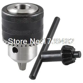 1.5-13mm Capacity B16 Mounted Spanner Drill Chuck w Key Tool