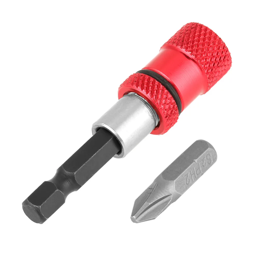 New 1/4inch Screwdriver Bit Holder Hex Shank Magnetic Bit Holder Extension Bar + Bit for Electric Drill Screwdriver
New 1/4inch Screwdriver Bit Holder Hex Shank Magnetic Bit Holder Extension Bar + Bit for Electric Drill Screwdriver