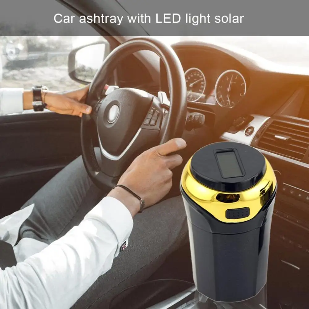 Car Ashtray With Led Lights Car Ashtray LED Light Flip Cover Solar Powered Car Cigarette Smoking Ashtray Ash Cup Holder
Car Ashtray With Led Lights Car Ashtray LED Light Flip Cover Solar Powered Car Cigarette Smoking Ashtray Ash Cup Holder