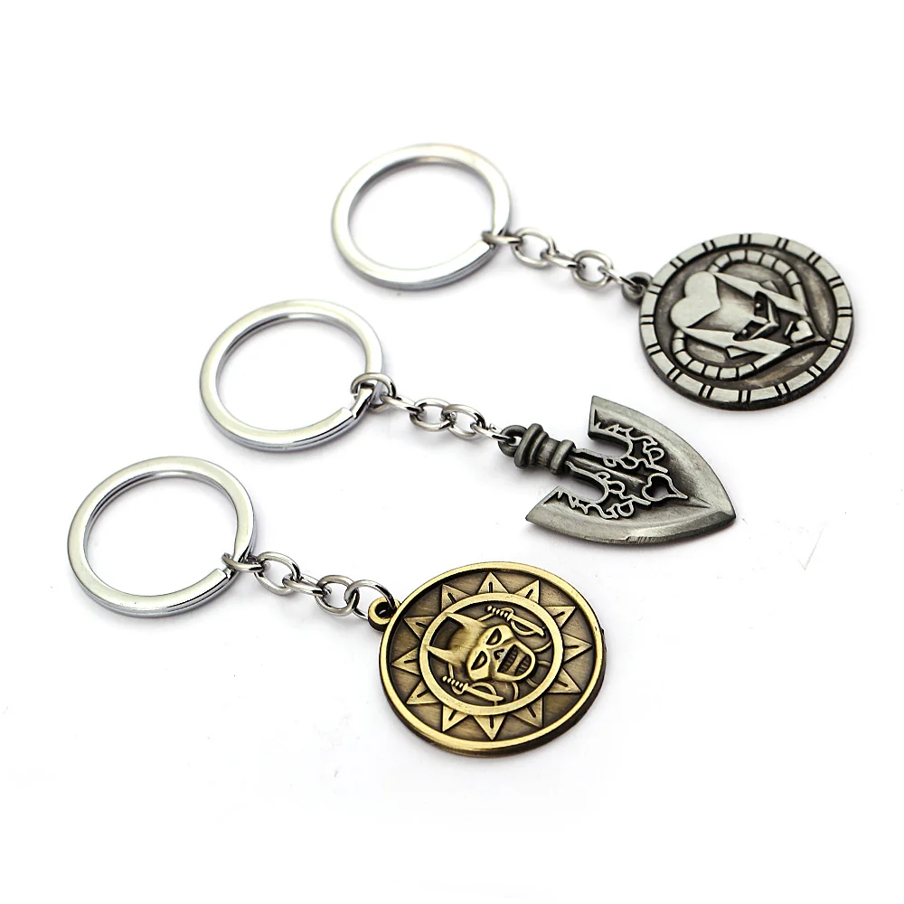 Wholesale JOJOs Adventures Keychain Shield Pendants Bizarre Killer Queen Oriental Holder Metal Key Ring Accessory
Wholesale JOJOs Adventures Keychain Shield Pendants Bizarre Killer Queen Oriental Holder Metal Key Ring Accessory