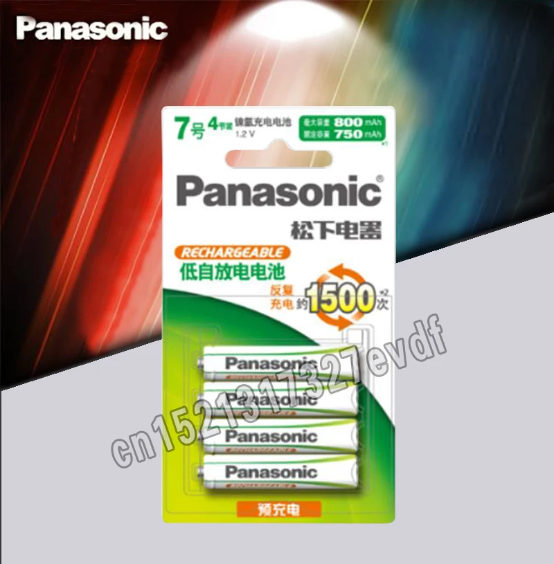 Panasonic High Performance AAA batteries 1500 times recycling NI-MH Pre-charged HHR-4MRC/4B Free Shipping Rechargeable Batte
Panasonic High Performance AAA batteries 1500 times recycling NI-MH Pre-charged HHR-4MRC/4B Free Shipping Rechargeable Batte